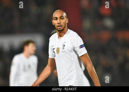 16-11-2018 VOETBAL: NAZIONI UEFA LEAGUE NEDERLAND-FRANKRIJK: ROTTERDAM Mamadou Sakho Foto: SCS/Chamid Soenar Foto Stock