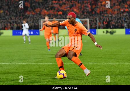 16-11-2018 VOETBAL: NAZIONI UEFA LEAGUE NEDERLAND-FRANKRIJK: ROTTERDAM Ryan Babel Foto: SCS/Chamid Soenar Foto Stock