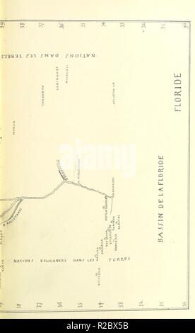 Pagina 25 di '[la scoperta e la conquista del nord-ovest. Compresi gli inizi della storia di Chicago, Detroit, Vincennes, St. Louis, ecc. [Con piastre e mappe.] (Washington's ufficiale di un tour all'Ohio in 1753. 0075. Foto Stock