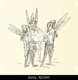 Pagina 122 di " rivelazioni di uno sprite . Modificato [o piuttosto, scritte] e illustrato da A. M. Jackson" . Foto Stock