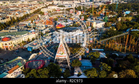 Il Prater di Vienna, Vienna, Austria Foto Stock