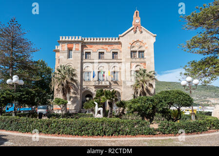 Palazzo Florio a Favignana in Sicilia, Italia Foto Stock