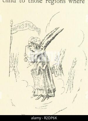 Pagina 197 di " rivelazioni di uno sprite . Modificato [o piuttosto, scritte] e illustrato da A. M. Jackson" . Foto Stock