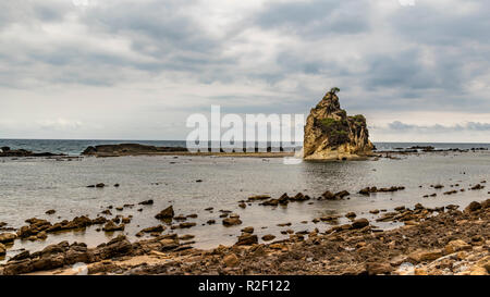 Spiaggia Sawarna Tour Foto Stock