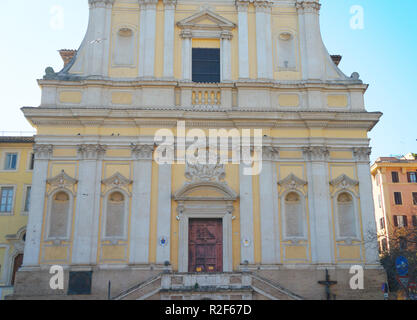 La chiesa di Santa Maria Delle Grazie alle Fornaci, Roma - Italia. Foto Stock