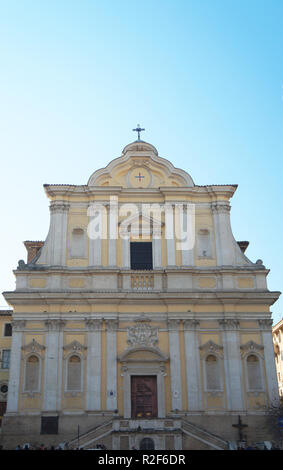 La chiesa di Santa Maria Delle Grazie alle Fornaci, Roma - Italia. Foto Stock