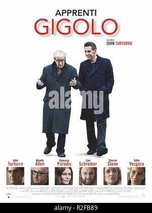 Fading Gigolo Anno : 2013 USA Director : John Turturro Woody Allen, John Turturro film poster (Fr) Foto Stock