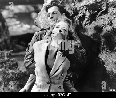 Saboteur Anno : 1942 USA Direttore : Alfred Hitchcock Priscilla Lane, Robert Cummings Foto Stock