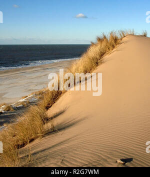 Sulla red cliff Foto Stock