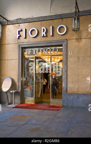 Italia Piemonte Torino CaffÃ¨ Fiorio Foto Stock