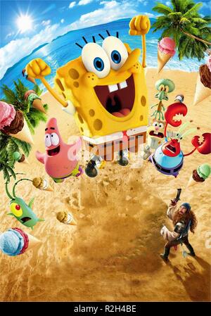 SpongeBob Movie: Spugna al di fuori dell'acqua Anno : 2015 USA Direttore : Paul Tibbitt filmato di animazione poster (textless) Foto Stock