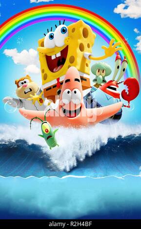 SpongeBob Movie: Spugna al di fuori dell'acqua Anno : 2015 USA Direttore : Paul Tibbitt filmato di animazione poster (textless) Foto Stock