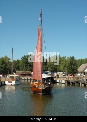 Zeesenboot Foto Stock