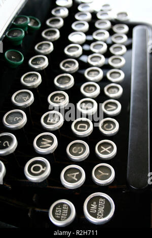 W e r t,vecchia macchina da scrivere 1 Foto Stock