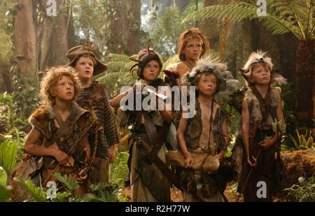 Peter Pan Anno : 2003 USA Direttore : P.J. Hogan George MacKay, Rupert Simonian, Theodore Chester, Harry Eden, Lachlan Gooch, Patrick Gooch Foto Stock