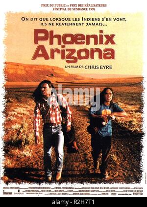 Segnali di Fumo anno : 1998 USA Direttore : Chris Eyre Gary Farmer, Adam Beach Movie poster (Fr) Foto Stock