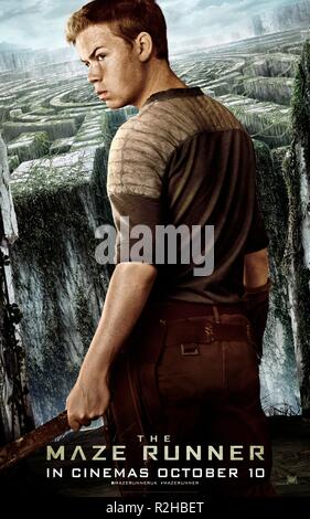 Il Maze Runner Anno : 2014 USA Direttore : Wes palla sarà Poulter poster (USA) Foto Stock