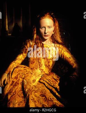 Elizabeth Anno : 1998 UK / USA Direttore : Shekhar Kapur Cate Blanchett Foto Stock