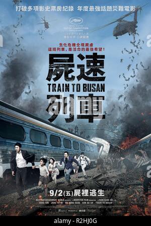 Treno Busanhaeng di Busan Anno : 2016 Corea del Sud Direttore : Sang-ho Yeon poster del filmato Foto Stock
