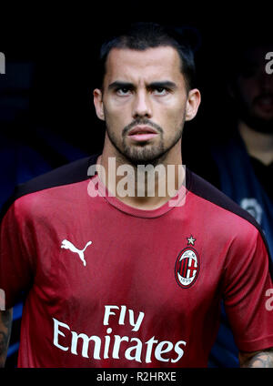 Italia - Serie A TIM 2018-2019 / ( A.C. Milano ) - Gesù Joaquin Fernandez Saenz de la Torre ' Suso ' Foto Stock