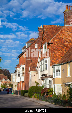 La mattina presto nella Cattedrale di Salisbury vicino Wiltshire, Inghilterra. Foto Stock