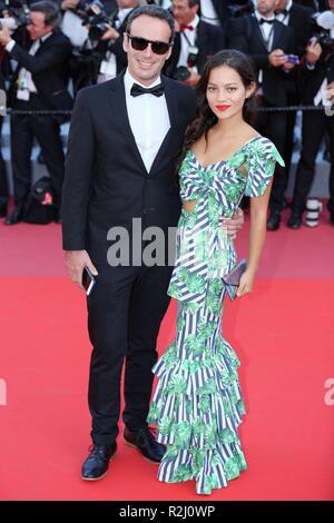 CANNES, Francia - 11 Maggio 2018: Gli ospiti frequentare lo screening di " cenere è il puro bianco" al Festival di Cannes (Ph: Mickael Chavet) Foto Stock