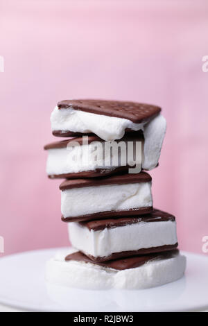 Ice Cream Sandwich di fusione. Foto Stock