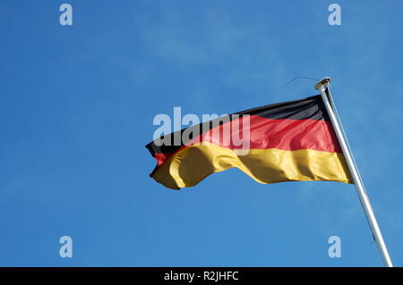 Bandierina della Germania Foto Stock