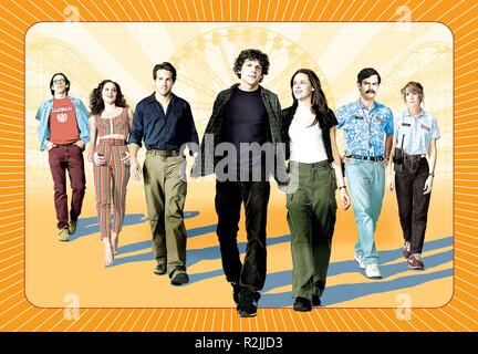 Adventureland Anno : 2009 USA Direttore : Greg Mottola Martin Starr, Margarita Levieva, Ryan Reynolds, Jesse Eisenberg, Kristen Stewart, Kristen Wiig poster del filmato Foto Stock