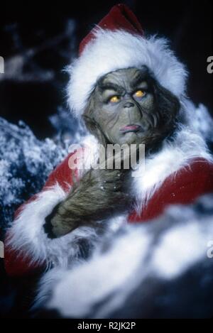 Come il Grinch ha rubato il natale Anno : 2000 USA Direttore : Ron Howard Jim Carrey Foto Stock