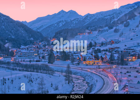 Austria, Tirolo, St Anton am Arlberg Foto Stock