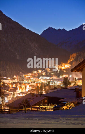 Austria, Tirolo, St Anton am Arlberg Foto Stock