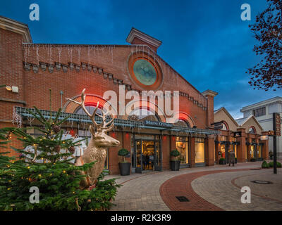 Factory Outlet, Ingolstadt Village, Baviera, Germania Foto Stock