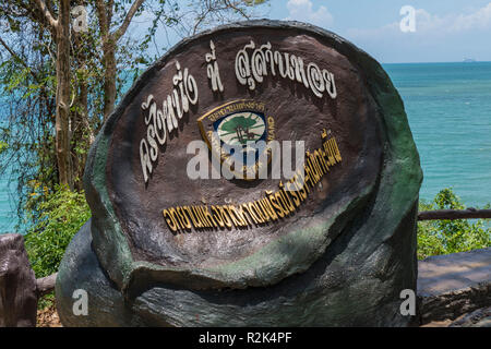 Krabi il cimitero di Shell (Susan Hoi) Foto Stock