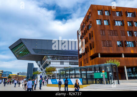 Università degli Studi di Scienze Economiche, Vienna, Austria Foto Stock