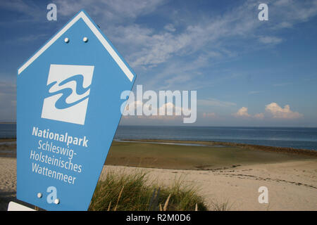 Schleswig-holstein wadden sea Foto Stock