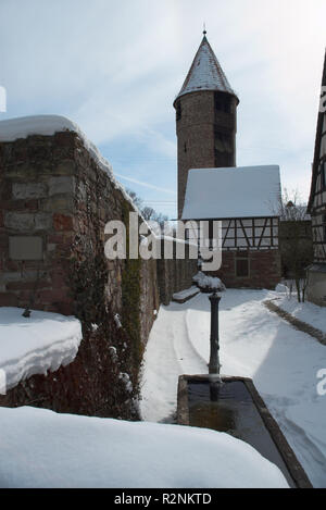 Spitalhof in inverno Foto Stock
