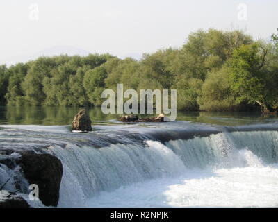 Cascata manavgat turchia Foto Stock