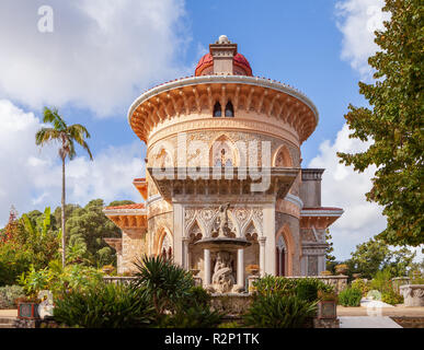 Monserrate Palace (Palacio de Monserrate). Sintra, Portogallo Foto Stock