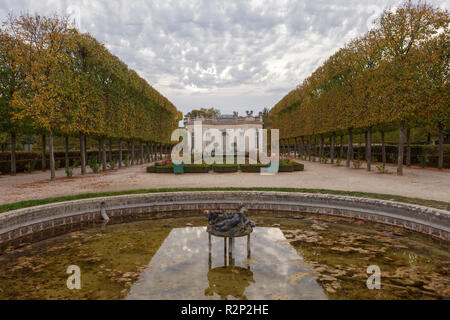 Il Petit Trianon, il Pavillon Francais. Palazzo di Versailles, Francia Foto Stock