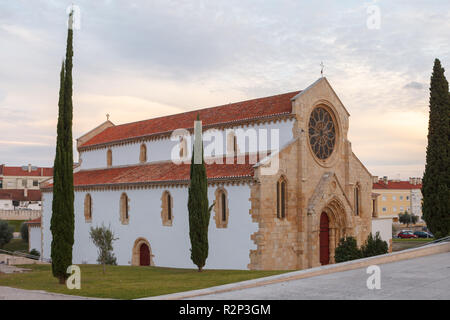 Chiesa di Santa Maria do Olival (Igreja de Santa Maria do Olival). Tomar, Portogallo Foto Stock