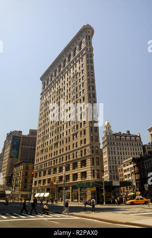 Flatiron Building di New York City Foto Stock