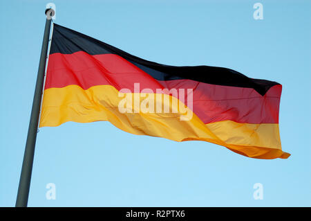 Bandierina della Germania Foto Stock