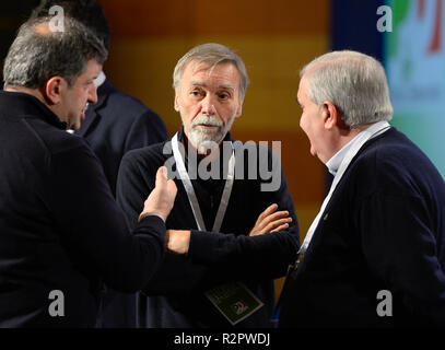 L'Italia. 17 Nov, 2018. Graziano Delrio durante il Partito Democratico (PD) Assemblea nazionale presso l'Hotel Ergife, 17 novembre 2018, Roma Credito: Silvia Loré/Pacific Press/Alamy Live News Foto Stock