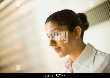 Giovane imprenditrice. Foto Stock