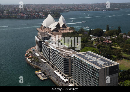 Aprire Sydney presentato da Sydney Museuems vivente. Questo evento ogni anno Sydneysiders permette di visitare 40 della città più significativi edifici e sp Foto Stock