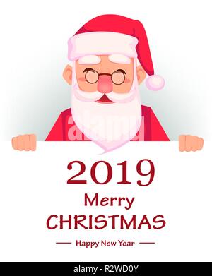 buon natale e felice anno nuovo, banner natalizio di babbo natale e pupazzo di neve su sfondo rosa con spazio copia, rendering 3d 3742165 Stock Photo su Vecteezy