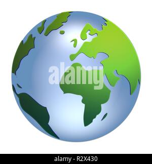 globo america Foto Stock