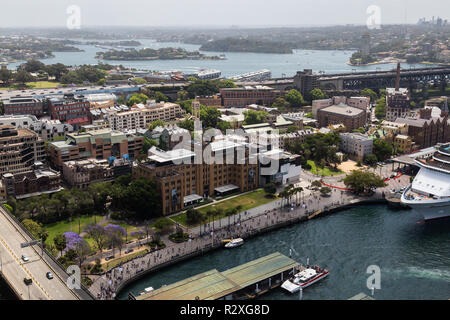 Aprire Sydney presentato da Sydney Museuems vivente. Questo evento ogni anno Sydneysiders permette di visitare 40 della città più significativi edifici e sp Foto Stock