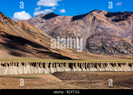 Paesaggio in Himalaya. Himchal Pradesh, India Foto Stock